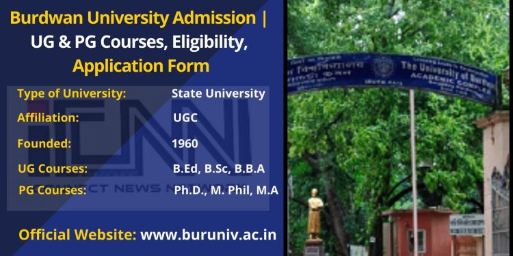 burdwan-university-admission-2023-ug-pg-courses-last-date