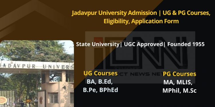jadavpur university distance education admission 2023